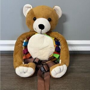 Buckle‎ Toys Billy Bear Backpack Plush